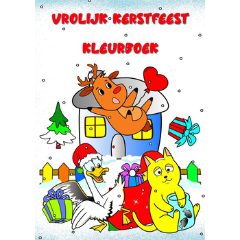 Vrolijk Kerstfeest Kleurboek (Paperback) bij Singel 344