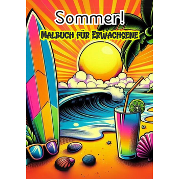 Malbuch fùr Erwachsene - Sommer! (Paperback) bij Singel 344