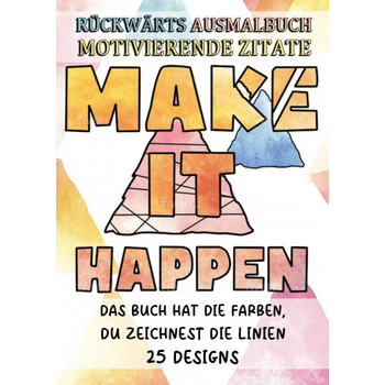 Rückwärts Ausmalbuch - Motivierende Zitate (Paperback) bij Singel 344