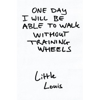 One Day I Will Be Able To Walk Without Training Wheels (Paperback) bij Singel 344