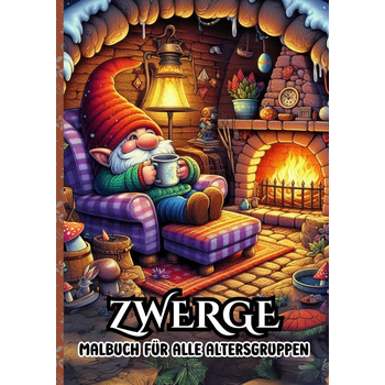 Malbuch für alle Altergruppen - Zwerge (Paperback) bij Singel 344
