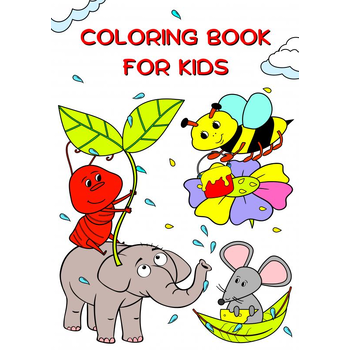 Coloring Book for Kids (Paperback) bij Singel 344
