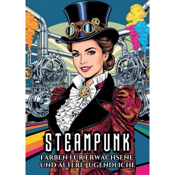 Farben für Erwachsene und ältere Jugendliche - Steampunk (Paperback) bij Singel 344