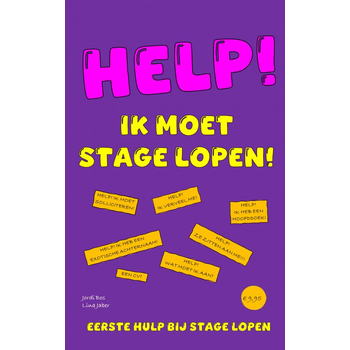 HELP! IK MOET STAGE LOPEN! (Paperback) bij Singel 344