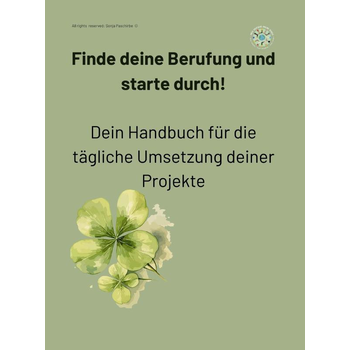 Finde deine Berufung und starte durch! (Paperback) bij Singel 344