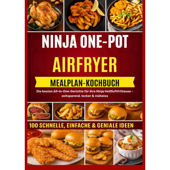 NINJA ONE-POT AIR-FRYER KOCHBUCH MIT MAHLZEITENPLAN (Paperback) bij Singel 344