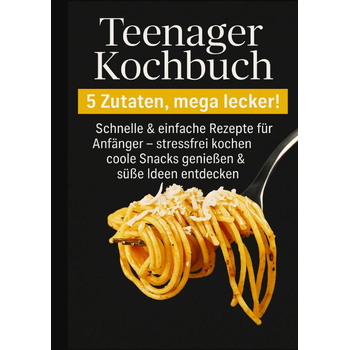 Teenager Kochbuch – 5 Zutaten, mega lecker: Schnelle & einfache Rezepte für Anfänger (Paperback) bij Singel 344