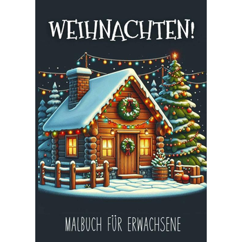Malbuch für Erwachsene - Weihnachten! (Paperback) bij Singel 344