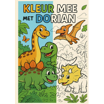 Kleur mee met dorian (Paperback) bij Singel 344