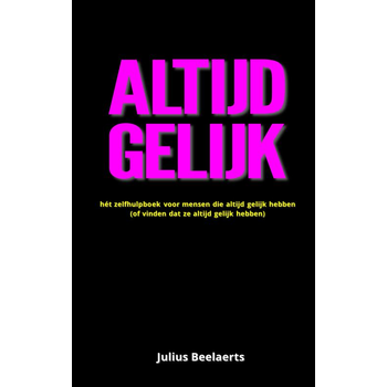 ALTIJD GELIJK (Paperback) bij Singel 344