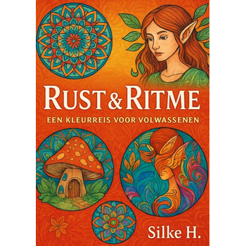 rust & ritme- een kleurreis voor volwassenen (Paperback) bij Singel 344