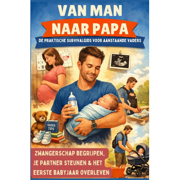 Van man naar papa: De praktische survivalgids voor aanstaande vaders (Hét perfecte cadeau voor toekomstige vaders) – (Paperback) bij Singel 344