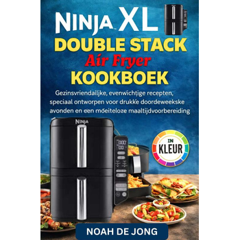 Ninja Double Stack Air Fryer kookboek (Paperback) bij Singel 344