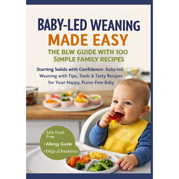 BABY-LED WEANING MADE EASY – THE BLW GUIDE WITH 100 SIMPLE FAMILY RECIPES(The perfect gift for baby showers & new arrivals) (Paperback) bij Singel 344
