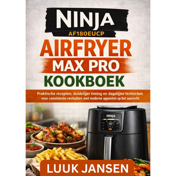 NINJA AF180EUCP AIRFRYER MAX PRO KOOKBOEK (Paperback) bij Singel 344