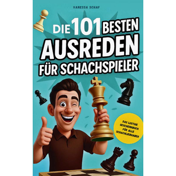 Die 101 besten Ausreden für Schachspieler - Das lustige Geschenkbuch für alle Schachfans (Paperback) bij Singel 344
