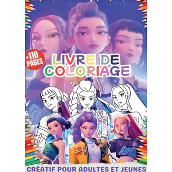 Kpop Demon Hunters Livre de coloriage (Paperback) bij Singel 344