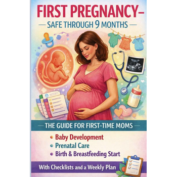 FIRST PREGNANCY – SAFE THROUGH 9 MONTHS: THE GUIDE FOR FIRST-TIME MOMS Baby Development, Prenatal Care, Birth & Breastfeeding Start (Paperback) bij Singel 344