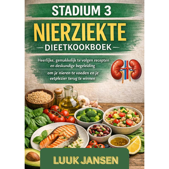 STADIUM 3 NIERZIEKTE DIEETKOOKBOEK (Paperback) bij Singel 344