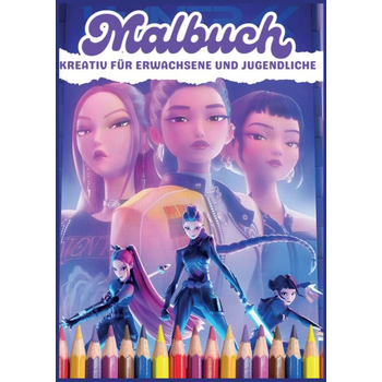 Kpop Demon Hunters Malbuch (Paperback) bij Singel 344