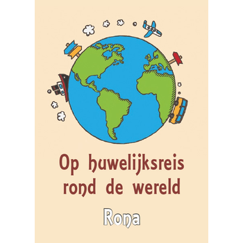 Op huwelijksreis rond de wereld (Paperback) bij Singel 344