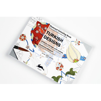 Turkish Designs - Postcard Colouring Book (Paperback) bij Singel 344
