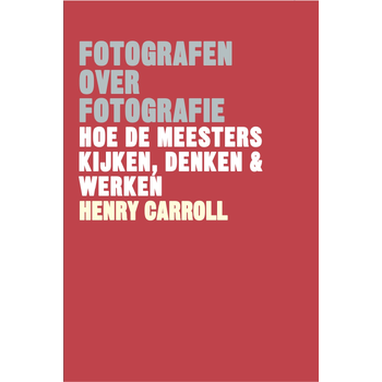 Fotografen over fotografie (Hardback) bij Singel 344