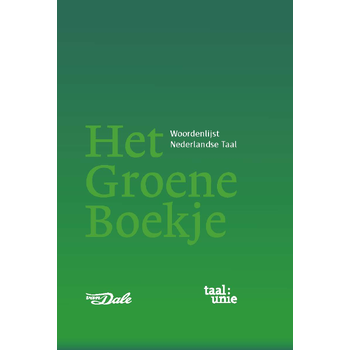 Het Groene Boekje (Hardback) bij Singel 344