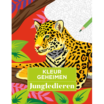 Kleurgeheimen - Jungledieren (Paperback) bij Singel 344