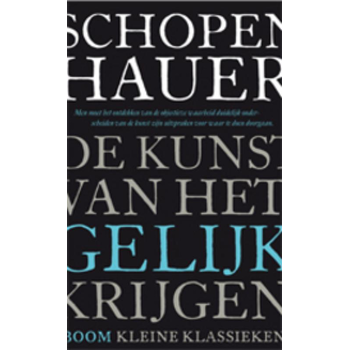 De kunst van het gelijk krijgen (Paperback) bij Singel 344