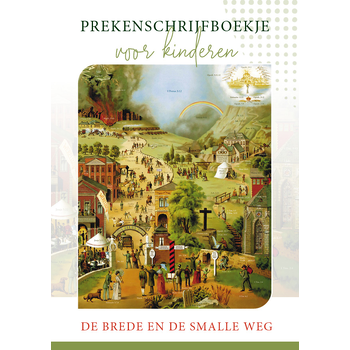 Prekenschrijfboekje 'De brede en de smalle weg' voor kinderen (Paperback) bij Singel 344