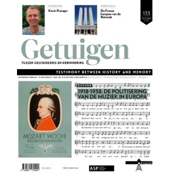 Getuigen Tussen Geschiedenis en Herinnering Nr. 133 (Paperback) bij Singel 344