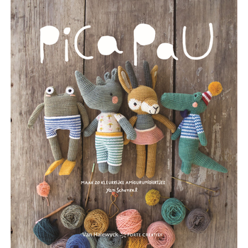 Maak 20 kleurrijke amigurumidiertjes (Paperback) bij Singel 344