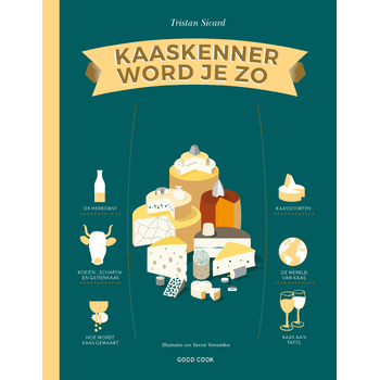 Kaaskenner word je zo (Hardback) bij Singel 344