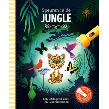 Speuren in de Jungle + kartonnen zaklamp (Hardback) bij Singel 344
