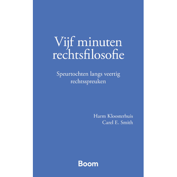 Vijf minuten rechtsfilosofie (Paperback) bij Singel 344