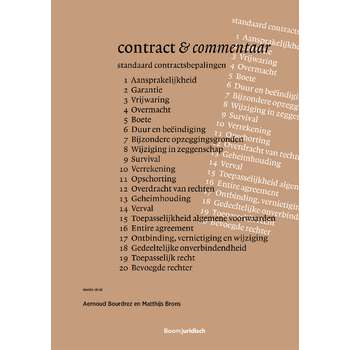 Contract & commentaar (Paperback) bij Singel 344