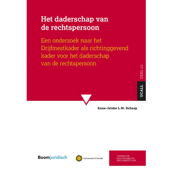 Het daderschap van de rechtspersoon (Paperback) bij Singel 344