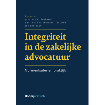 Integriteit in de zakelijke advocatuur (Paperback) bij Singel 344