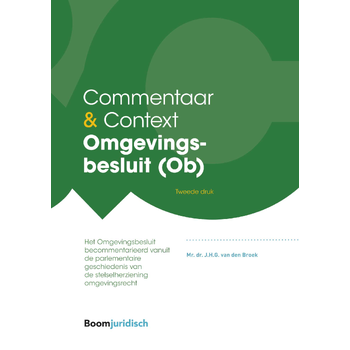 Omgevingsbesluit (Ob) (Hardback) bij Singel 344