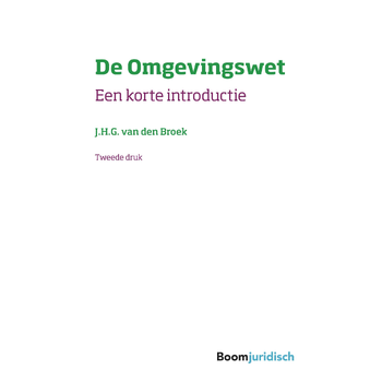 De Omgevingswet (Paperback) bij Singel 344