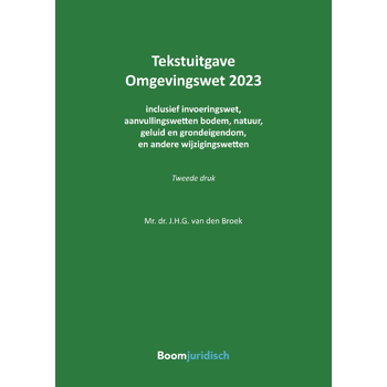 Omgevingswet 2023 (Paperback) bij Singel 344