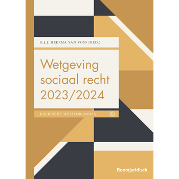 Wetgeving sociaal recht 2023/2024 (Paperback) bij Singel 344