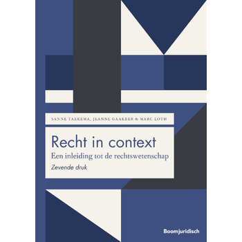 Recht in context (Paperback) bij Singel 344