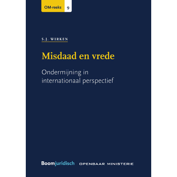 Misdaad en vrede (Paperback) bij Singel 344
