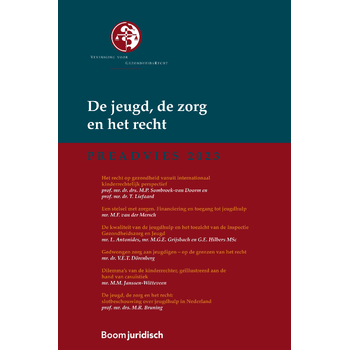 De jeugd, de zorg en het recht (Paperback) bij Singel 344