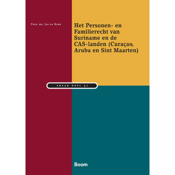 Het Personen- en Familierecht van Suriname en de CAS-Eilanden (Curaçao, Aruba en Sint Maarten) (Paperback) bij Singel 344