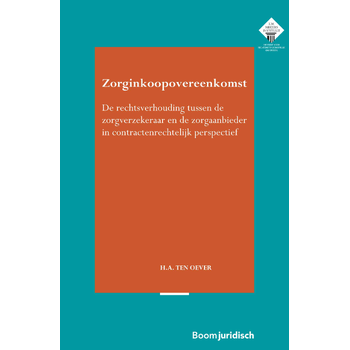 Zorginkoopovereenkomst (Paperback) bij Singel 344