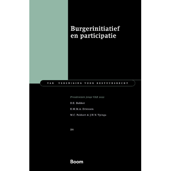 Burgerinitiatief en participatie (Paperback) bij Singel 344