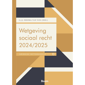 Wetgeving sociaal recht 2024/2025 (Paperback) bij Singel 344